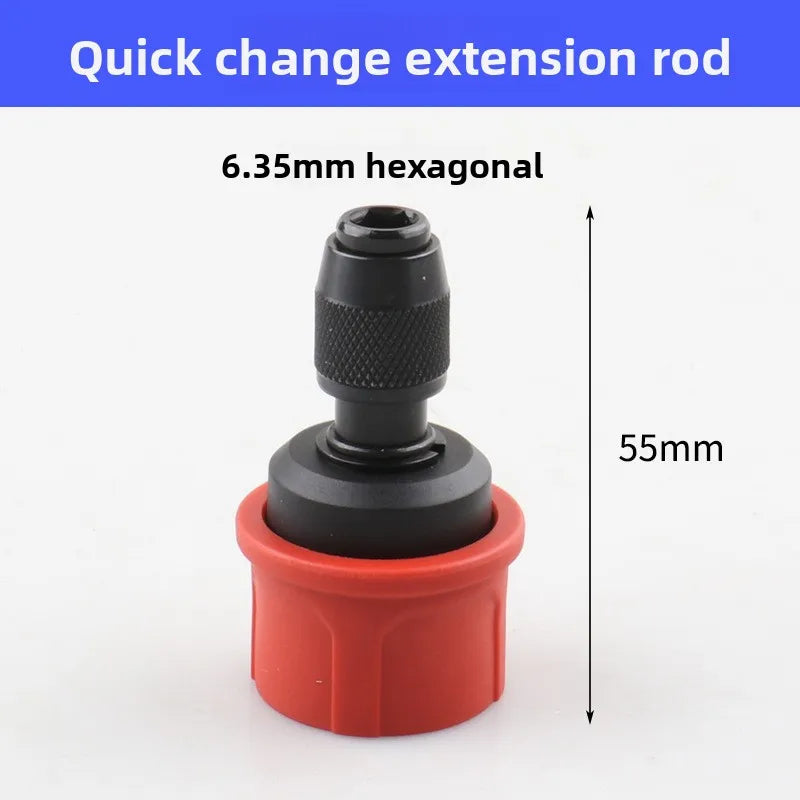 Electric Drill Conversion Chuck – Quick Release Hex Shank Adapter Drill Chuck Adapter Babs Extension Bar