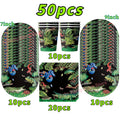 Reptile Party Supplies – Lizard & Snake Tableware Set Party Tableware Set Babs 50pcs