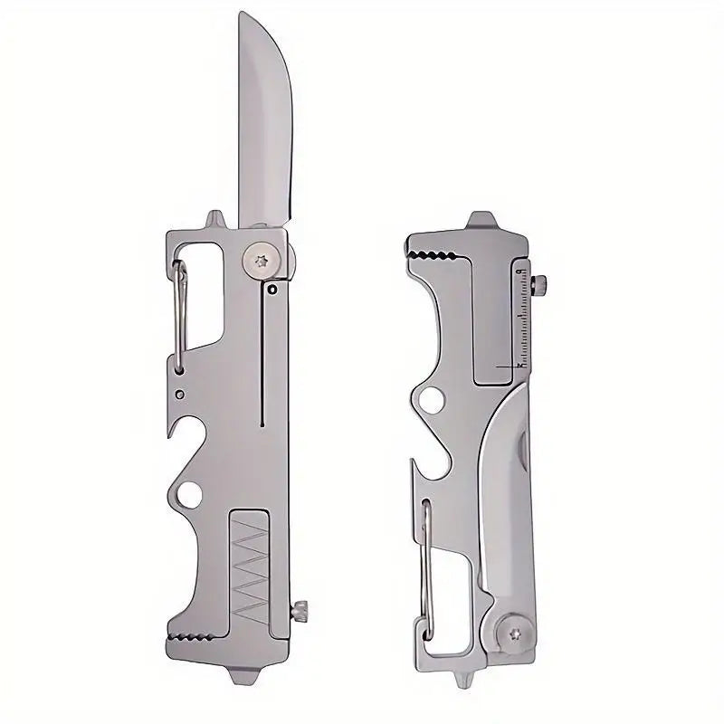 Stainless Steel Multi-Function Keychain Tool & Bottle Opener Multi-Function Keychain Tool Babs