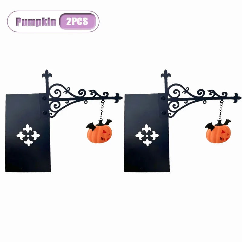 LED Pumpkin Lantern | Halloween Bookshelf Table Décor 1–5 Pcs Decorative LED Lantern Babs Pumpkin-2PCS