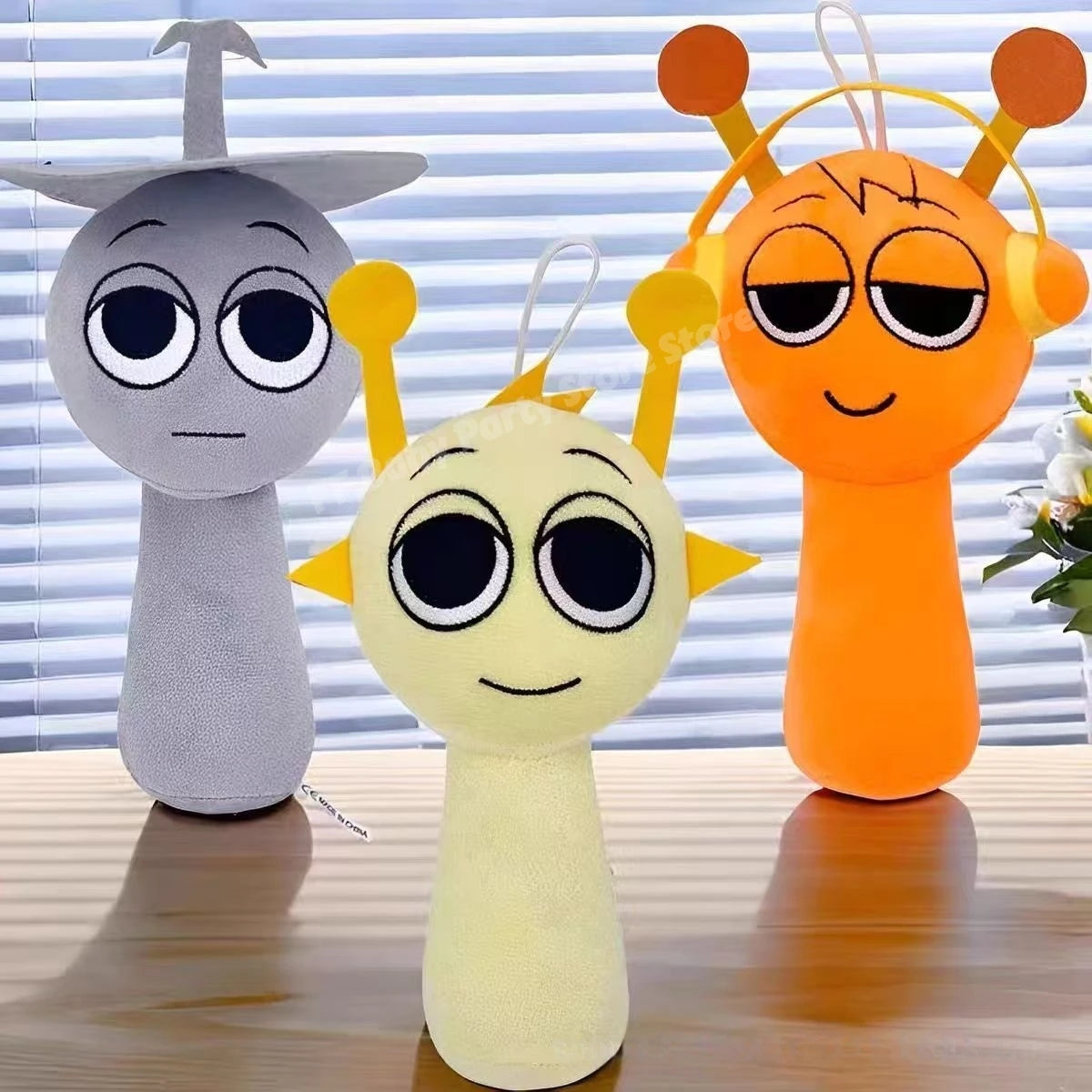 Sprunki Plush Stuffed Doll 20cm – Soft Game Character Toy Stuffed Plush Doll Babs