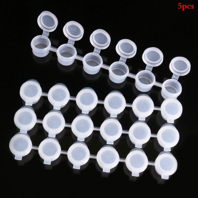 5 Pcs Acrylic Paint Pigment Box Set – Art Drawing Supplies Paint Pigment Box Babs Style1