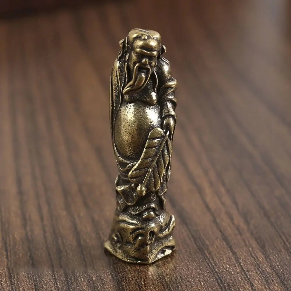 Handmade Copper Buddha Sculpture Pendant & Miniature Décor Buddha Figurine Babs