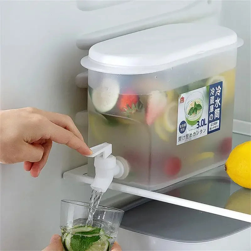 3.5L Fridge Cold Kettle with Faucet – Beverage Dispenser Beverage Dispenser Kettle Babs