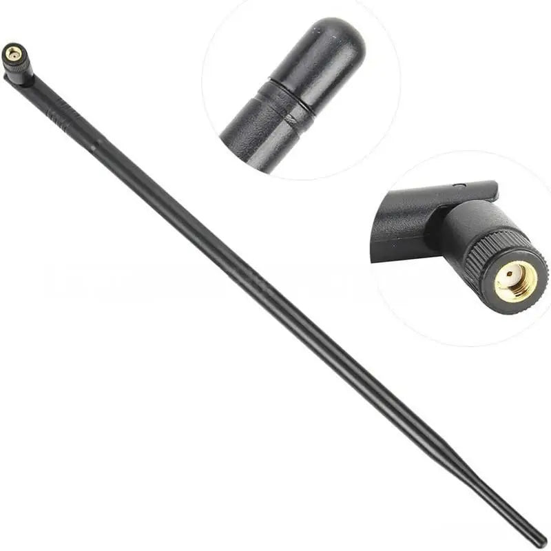 HUXUAN 9dBi Dual Band WiFi Antenna RP-SMA 2.4GHz 5.8GHz WiFi Antenna Babs