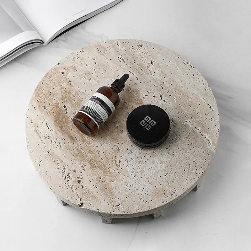 Modern Marble Texture Resin Tray | Minimalist Home Decor Decorative Resin Tray Babs