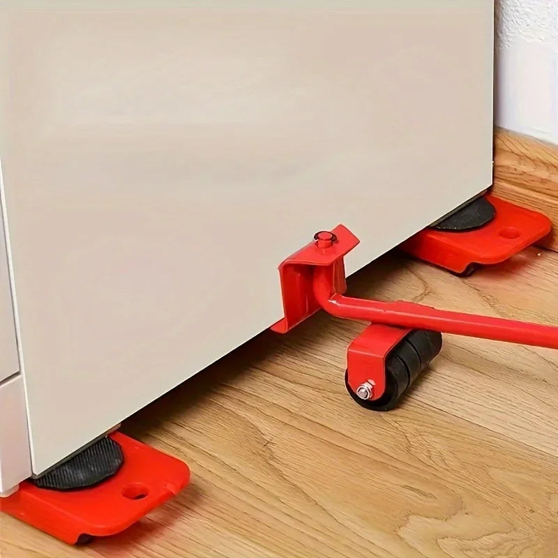 5-Piece Furniture Mover Set – Heavy Object Moving Pulley Tool Furniture Mover Set Babs