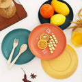 4-Pack Durable Plastic Camping Plates – Dinner & Candy Plates Camping Dinner Plates Babs 4pcs
