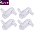 Door Lever Lock Child Safety Latch – No-Drill 1-4 Pack Child Safety Latch Babs 4pcs
