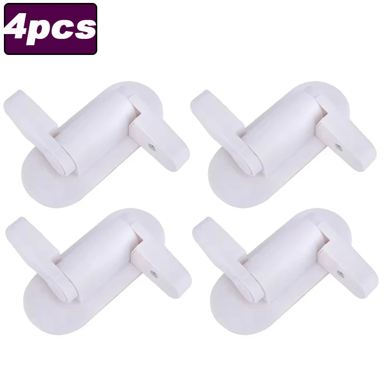 Door Lever Lock Child Safety Latch – No-Drill 1-4 Pack Child Safety Latch Babs 4pcs