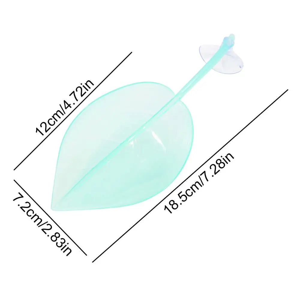 Suction Cup Terrarium Leaf Basking Platform for Reptiles Terrarium Basking Platform Babs Blue