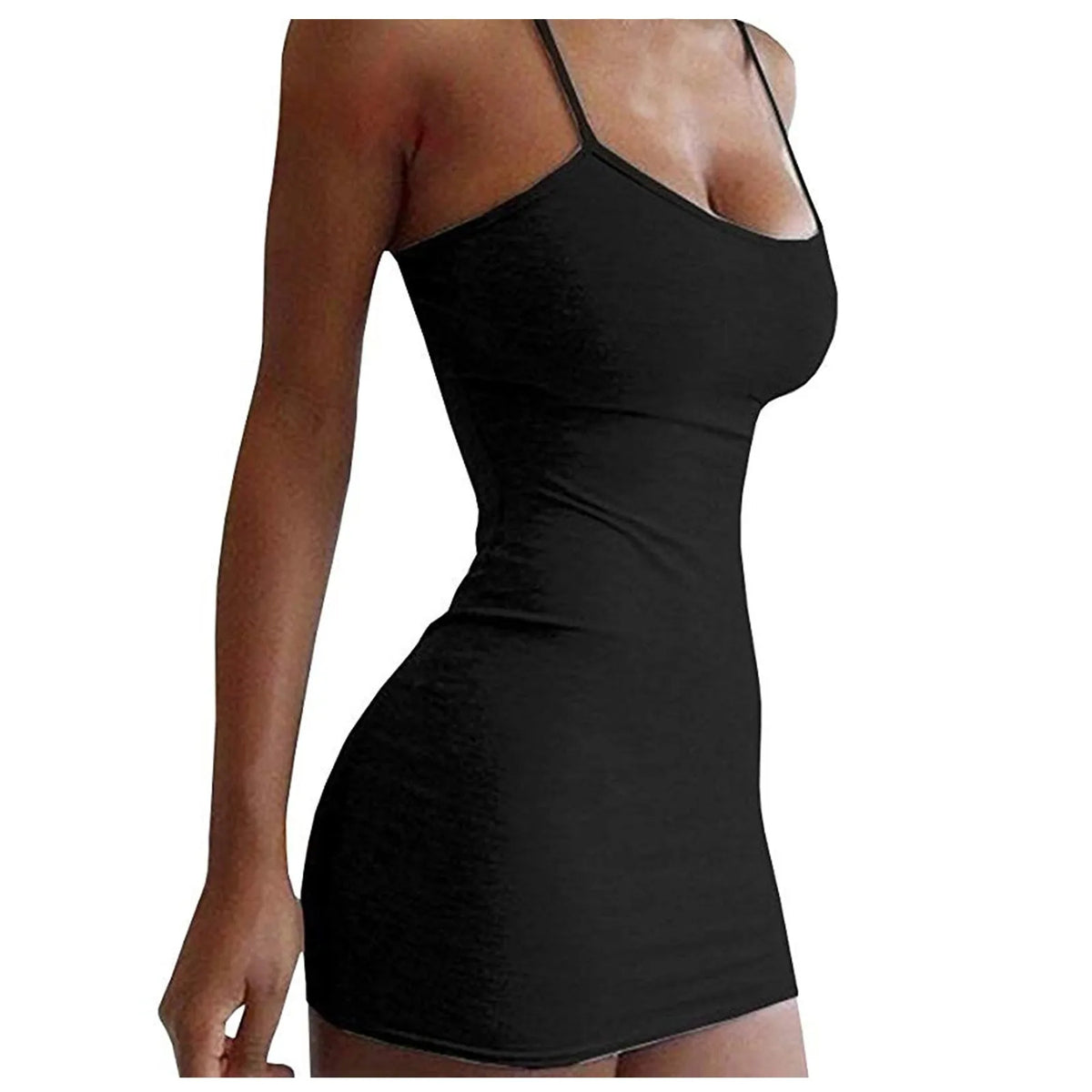 Women's Spaghetti Strap Nightgown Sleeveless V-Neck Sleepwear Women's Nightgown Babs