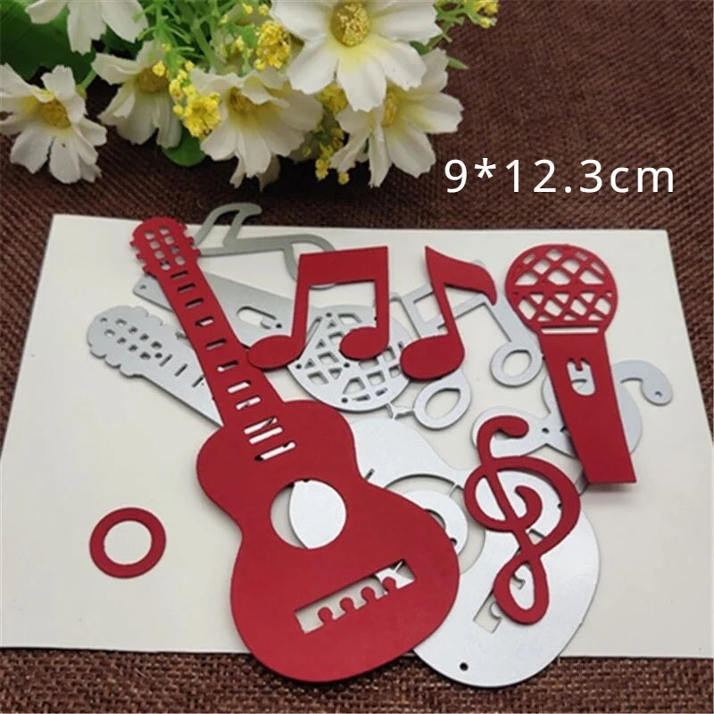 Heart Background Metal Cutting Dies Stencil for Scrapbooking Metal Cutting Die Babs F
