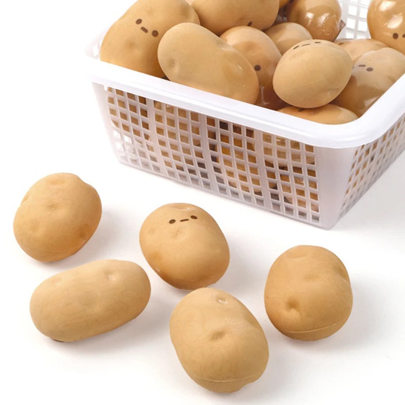 Potato-Shaped Novelty Erasers – Cute 3D Food Eraser Set Novelty Eraser Set Babs
