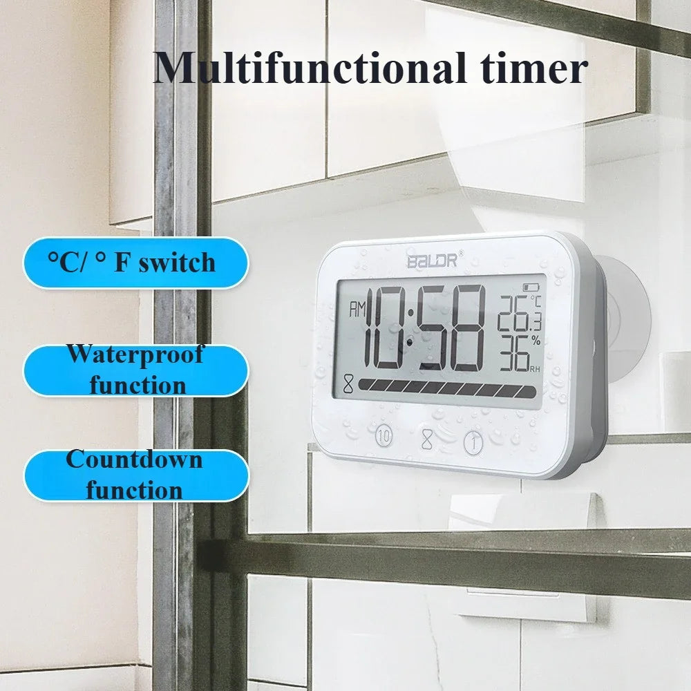 Oeny Multifunctional Digital Clock – Countdown, Alarm & Humidity Digital Desk Clock Babs
