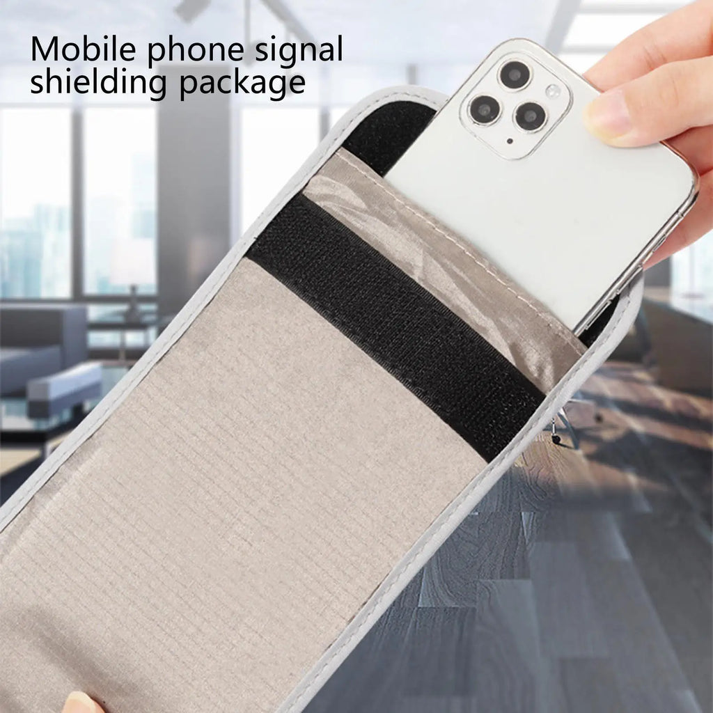 Faraday Bag Phone Signal Blocking Pouch – Anti-Tracking Faraday Signal Blocking Bag Babs