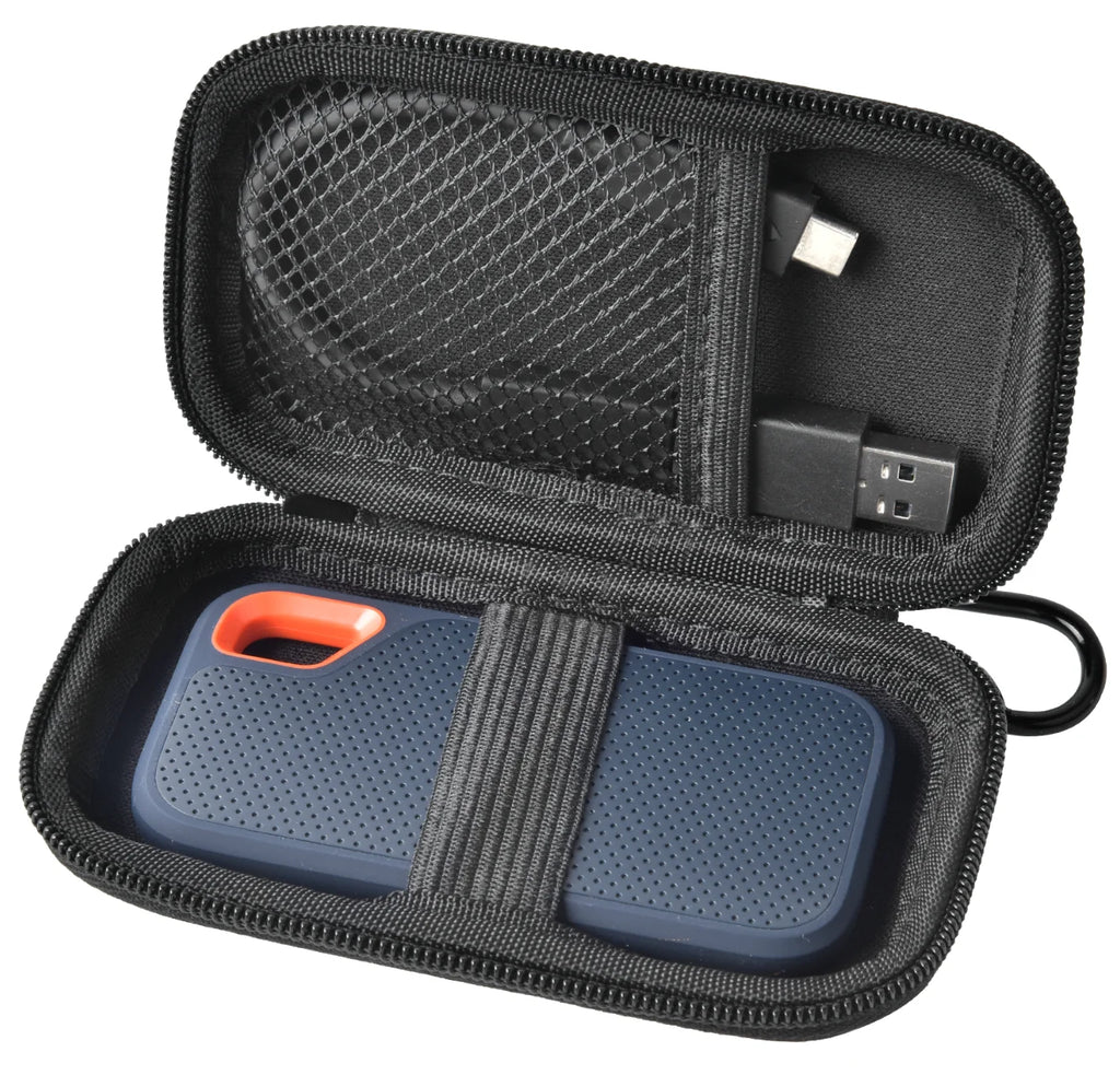 Hard Case for SanDisk Extreme PRO Portable SSD & Crucial X8 SSD Carrying Case Babs Small size