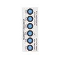 Humidity Indicator Cards 10–60% RH | 50-Pack Blue Six-Point Humidity Indicator Card Babs 50 PCS