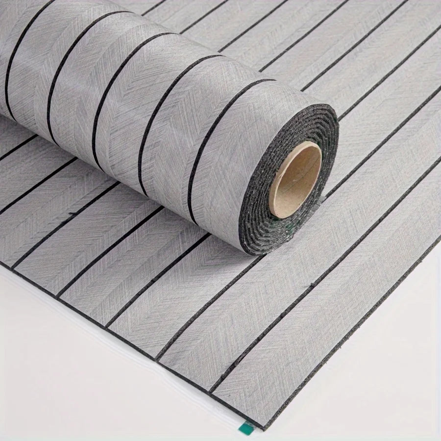 3D Striped Peel & Stick Wallpaper – Self-Adhesive Wall Sticker Peel & Stick Wallpaper Babs GSB-9-4 40x300cm