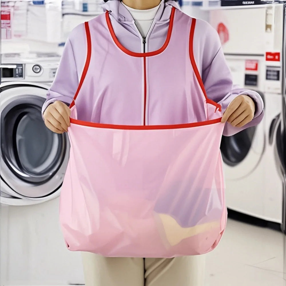 Portable Laundry Drying Apron with Bag – Waterproof & Lightweight Laundry Drying Apron Babs