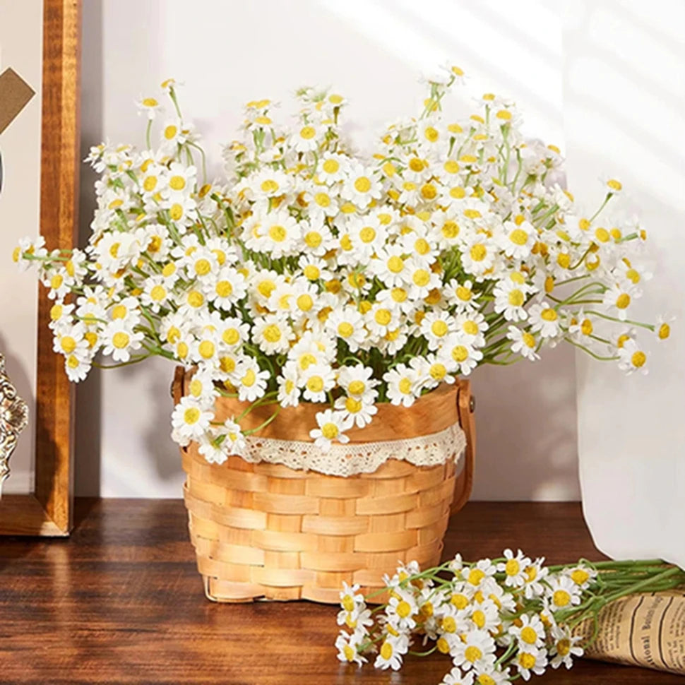 Artificial Silk Chrysanthemum Flowers – Wedding & Home Décor Artificial Flower Bouquet Babs