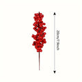 Bright Red Artificial Christmas Berry Picks – DIY Holiday Décor Christmas Berry Picks Babs 1PC