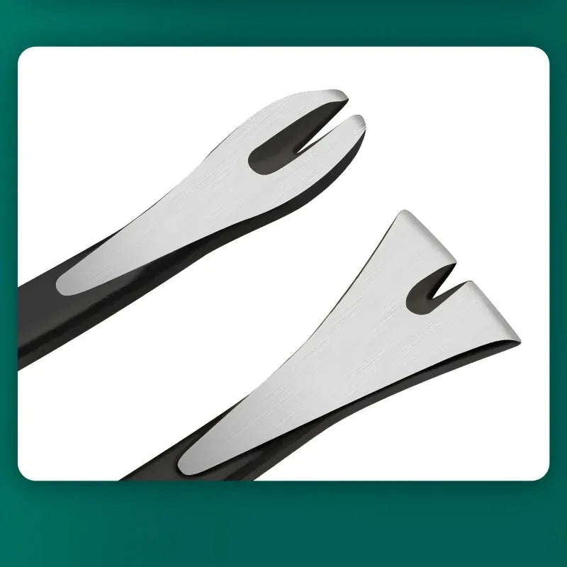 Dual End Pry Bar & Nail Puller – Carbon Steel Crowbar Tool Pry Bar Crowbar Babs