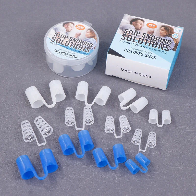 Silicone Nasal Dilators for Better Sleep & Breathing – 4/8 Pcs Nasal Dilator Babs