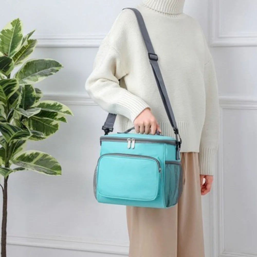 Extra Large Insulated Lunch Bag – Leak-Proof Tote & Shoulder Strap Insulated Lunch Bag Babs