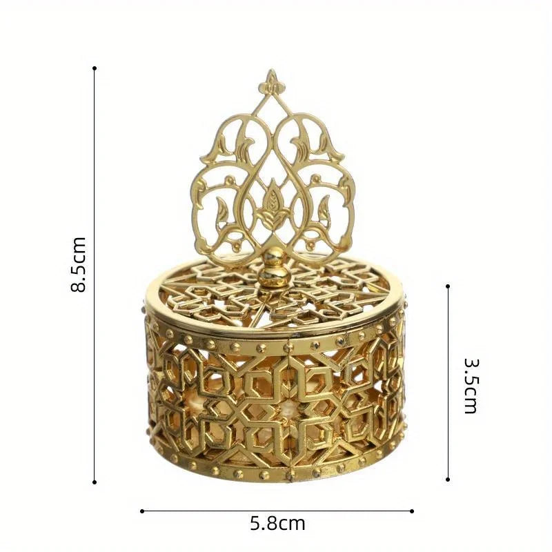 4PCS Gold-Plated Candy Gift Boxes for Baby Shower & Parties Gift Packaging Box Babs B
