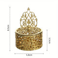 4PCS Gold-Plated Candy Gift Boxes for Baby Shower & Parties Gift Packaging Box Babs B