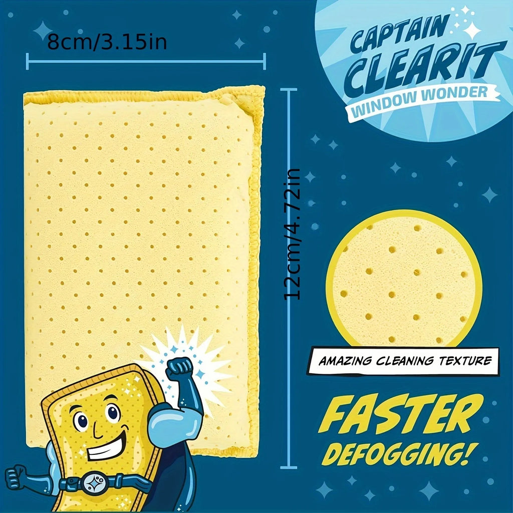 Super Absorbent Anti-Fog Sponge for Car, Mirror & Glass Cleaning Sponge Babs