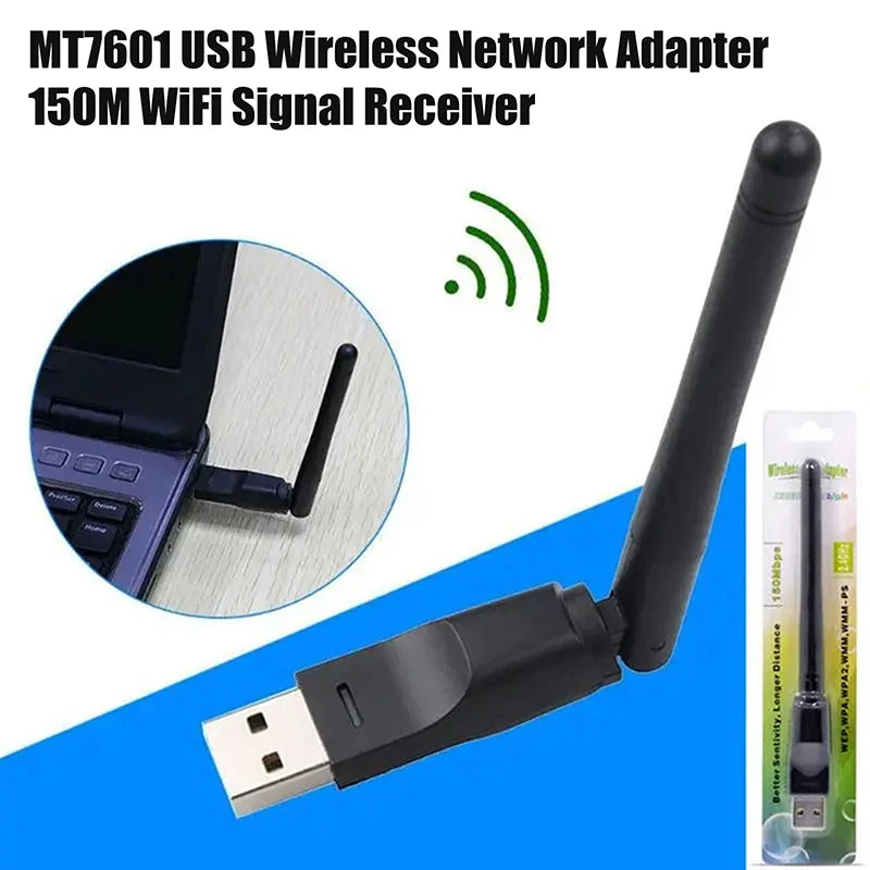 150Mbps Mini USB WiFi Adapter MT7601 – 2.4G Wireless Card USB WiFi Adapter Babs
