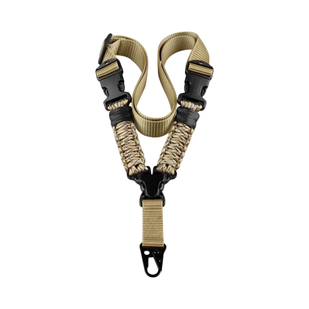 Tactical Single-Point Sling | Nylon Paracord Adjustable Strap Tactical Sling Strap Babs