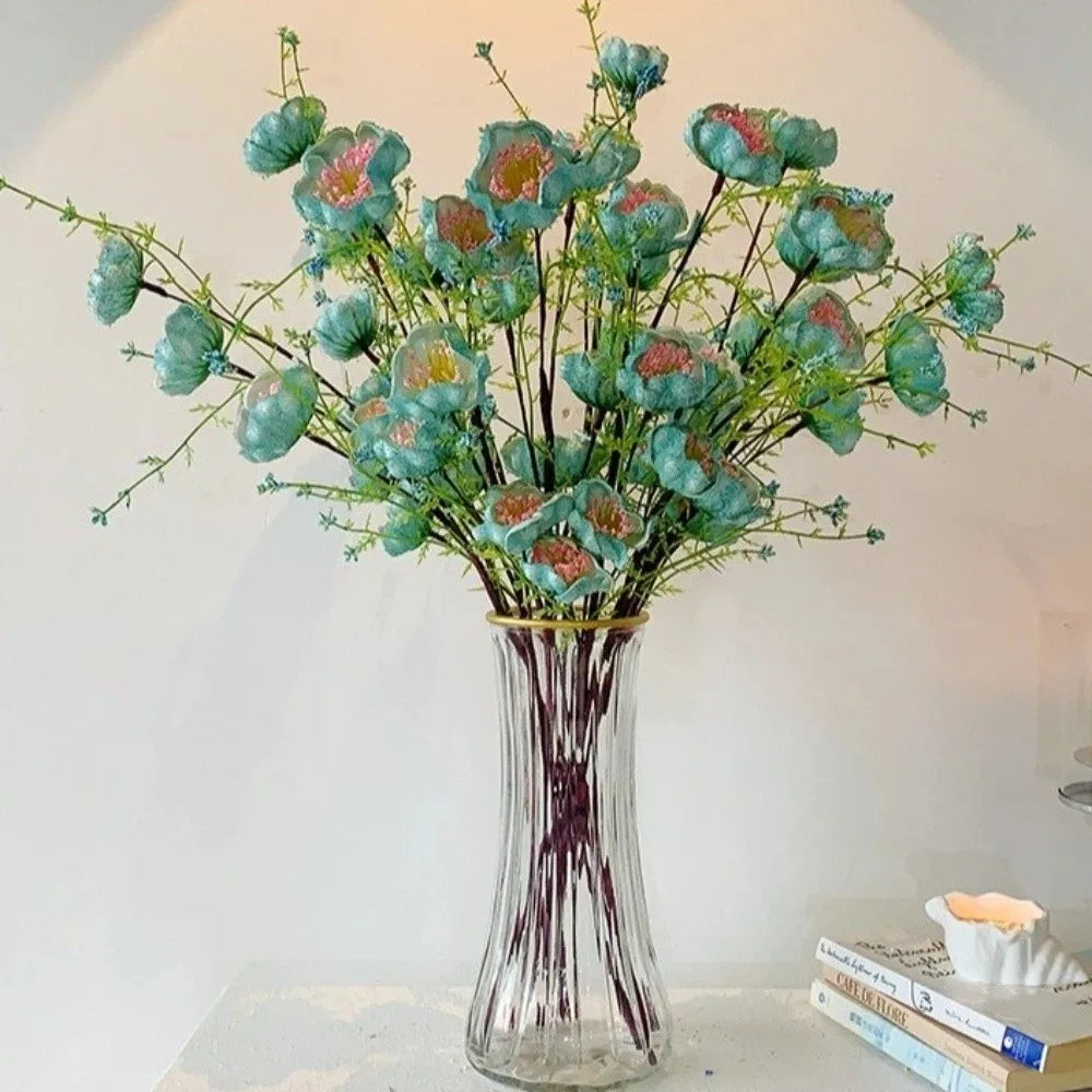 Artificial Butterfly Azalea Fake Flower 63cm – Fade-Resistant Decor Artificial Flower Stem Babs