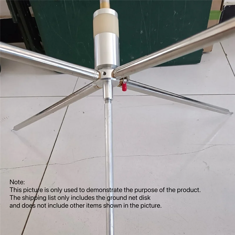 PAC-12 M10 Antenna Base Adapter – Shortwave Grounding Plate Antenna Grounding Adapter Babs Silver