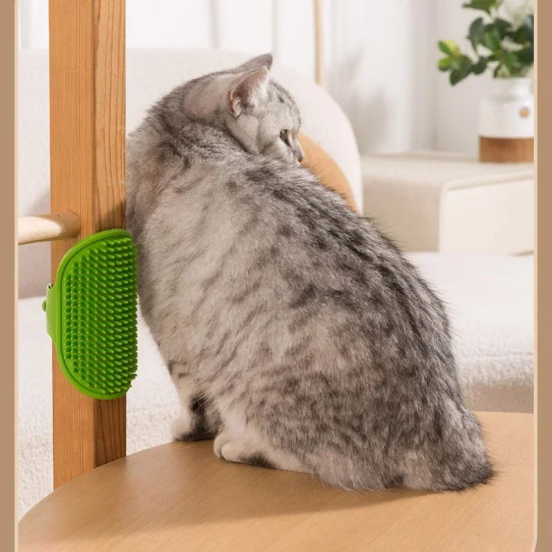 Pet Bath Massage Glove – Cat & Dog Deshedding Brush Pet Grooming Glove Babs