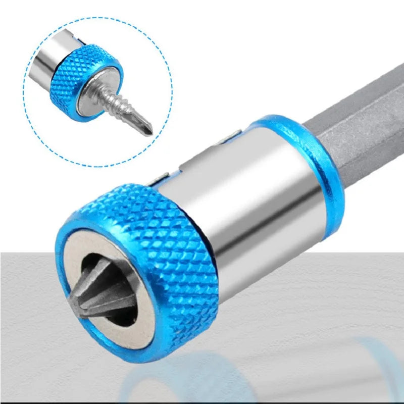 Magnetic Ring for Screwdriver Bits – Aluminum Alloy, 3 or 6 Pack Magnetic Bit Ring Babs