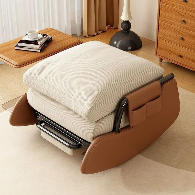 Modern Rocking Recliner Folding Armchair – Luxury Lounger Rocking Recliner Chair Babs