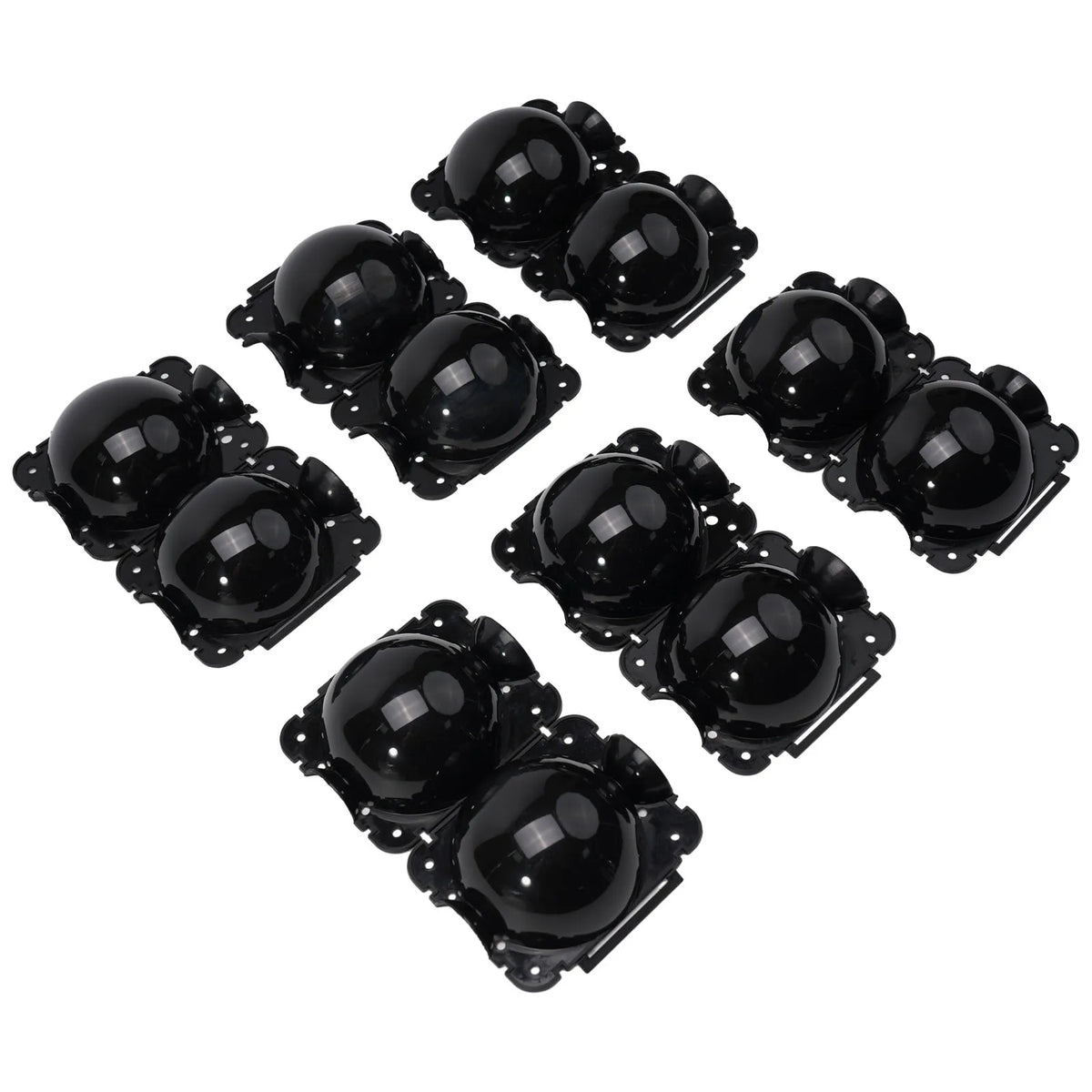 6pcs Plant Rooting Balls – Air Layering Propagation Pods S/M/L Plant Propagation Pods Babs BlackM - 8 cm