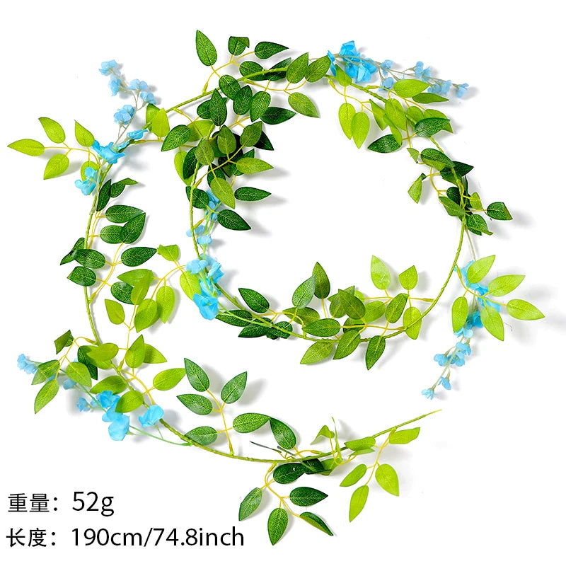 190cm Artificial Ivy Vine – Green Leaf Wedding & Home Decor Artificial Ivy Vine Babs