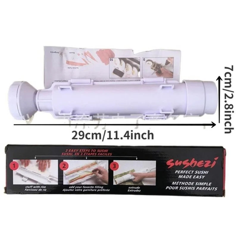 DIY Sushi Maker Kit – Rice Ball & Roll Mold Tool Sushi Mold Kit Babs