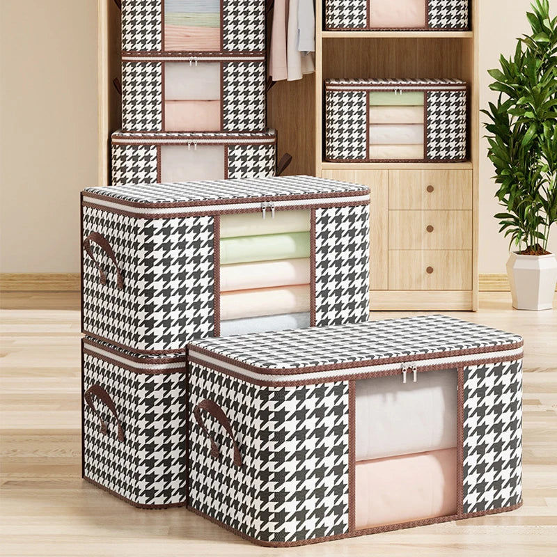 Large Foldable Quilt & Clothes Storage Bag – Dust & Moisture Proof Clothes Storage Bag Babs