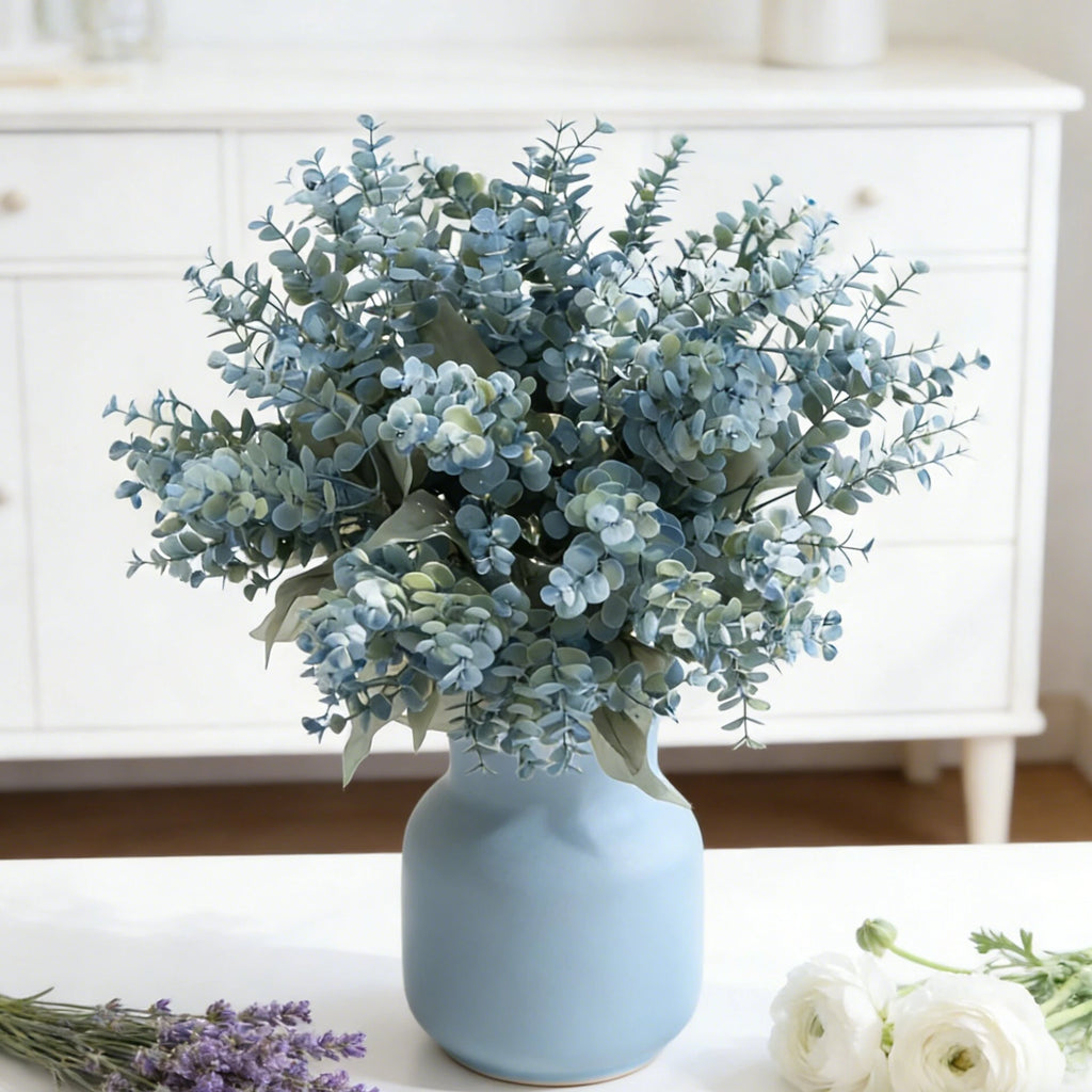 Artificial Eucalyptus Stems – Wedding & Home Décor DIY Prop Artificial Floral Stem Babs