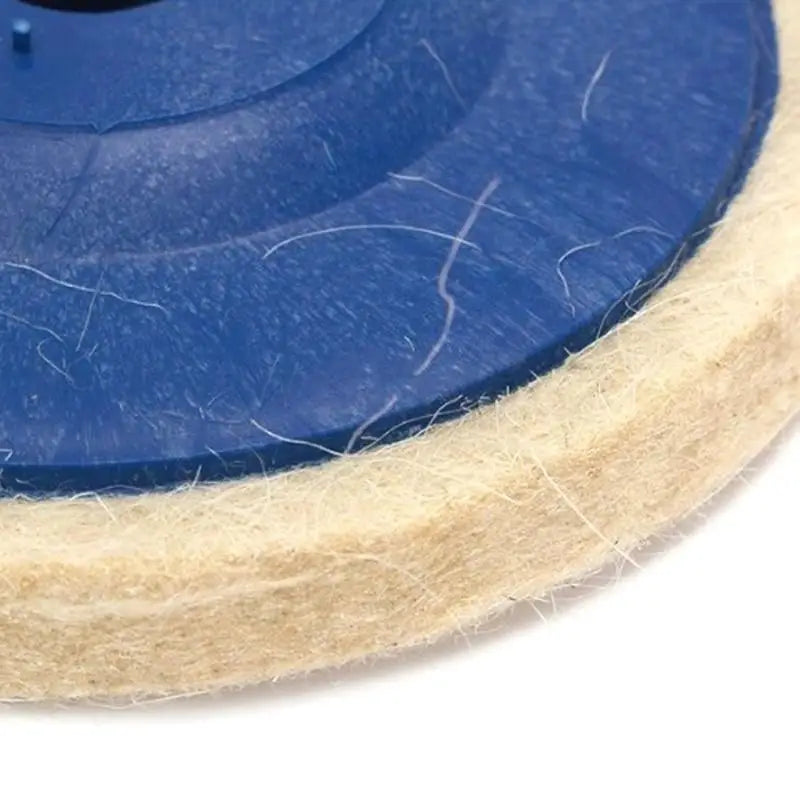 3-Pack 100mm Wool Polishing Buffing Pads for Angle Grinder Polishing Wheel Set Babs