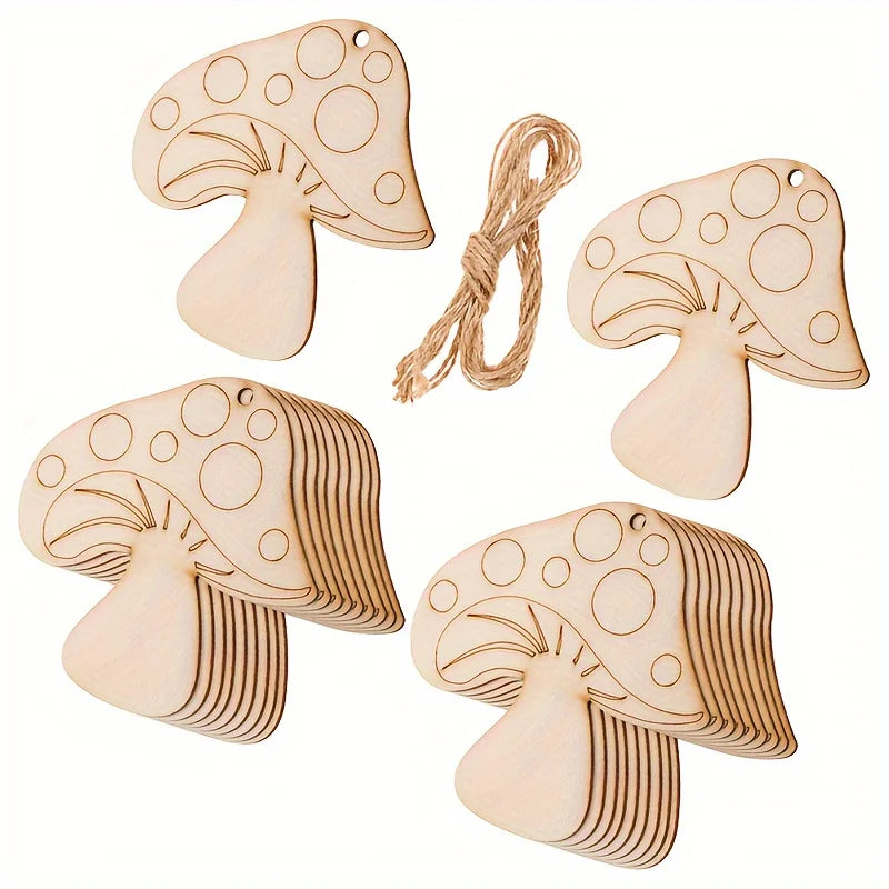 Wooden DIY Craft Shapes – Wood Slices for Ornaments & Decor Wood Craft Shapes Babs