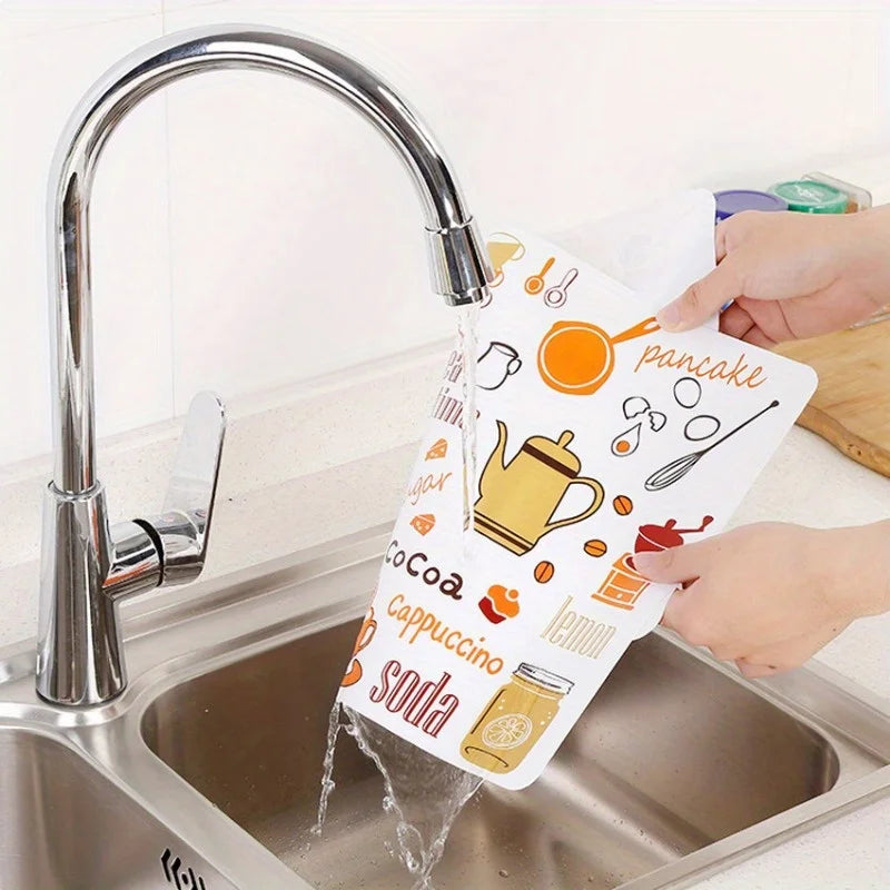 4PCS Kids Cartoon Placemats PP Table Mats & Coasters 40x28cm Kids Placemats Set Babs