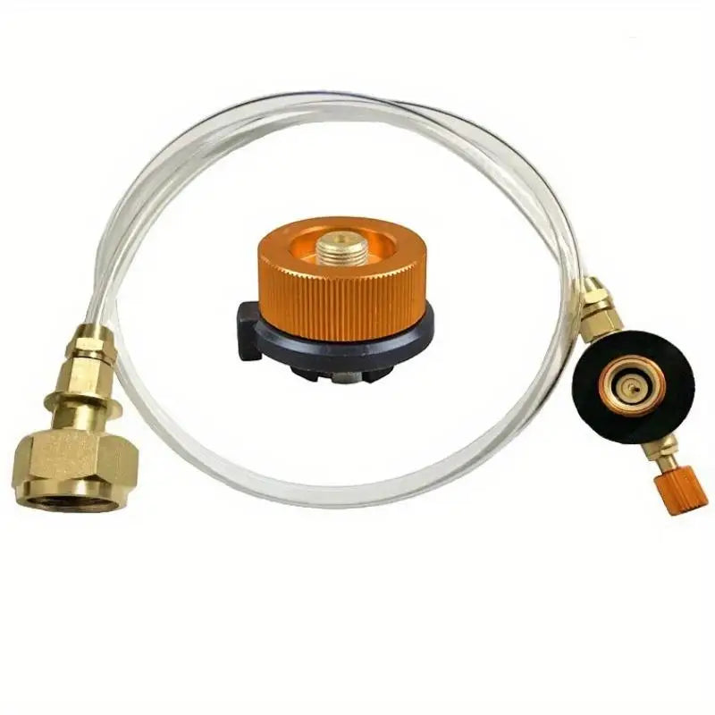 Propane Refill Adapter 90cm – Flat Cylinder Tank Coupler Gas Refill Adapter Babs 1set