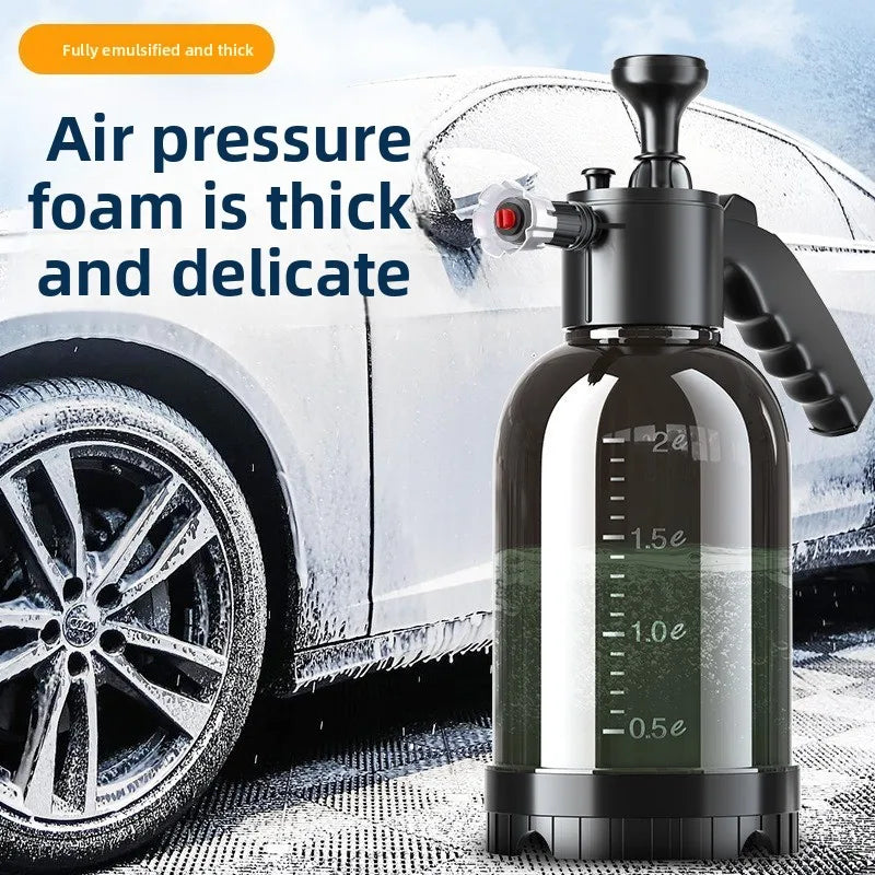 2L High Pressure Car Wash Foam Sprayer Bottle & Foam Nozzle Car Foam Sprayer Babs