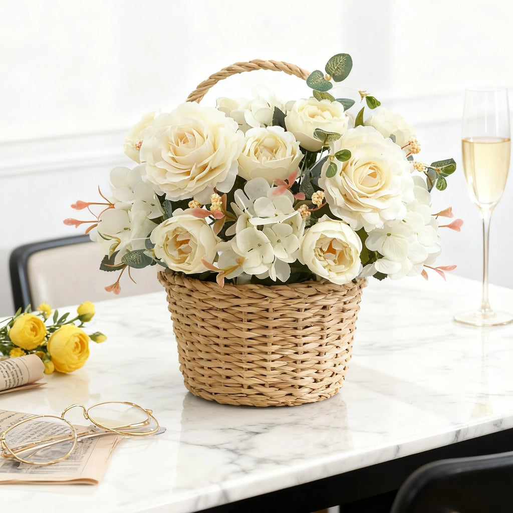 Artificial Silk Rose & Peony Flower – Wedding & Home Décor Artificial Silk Flower Babs